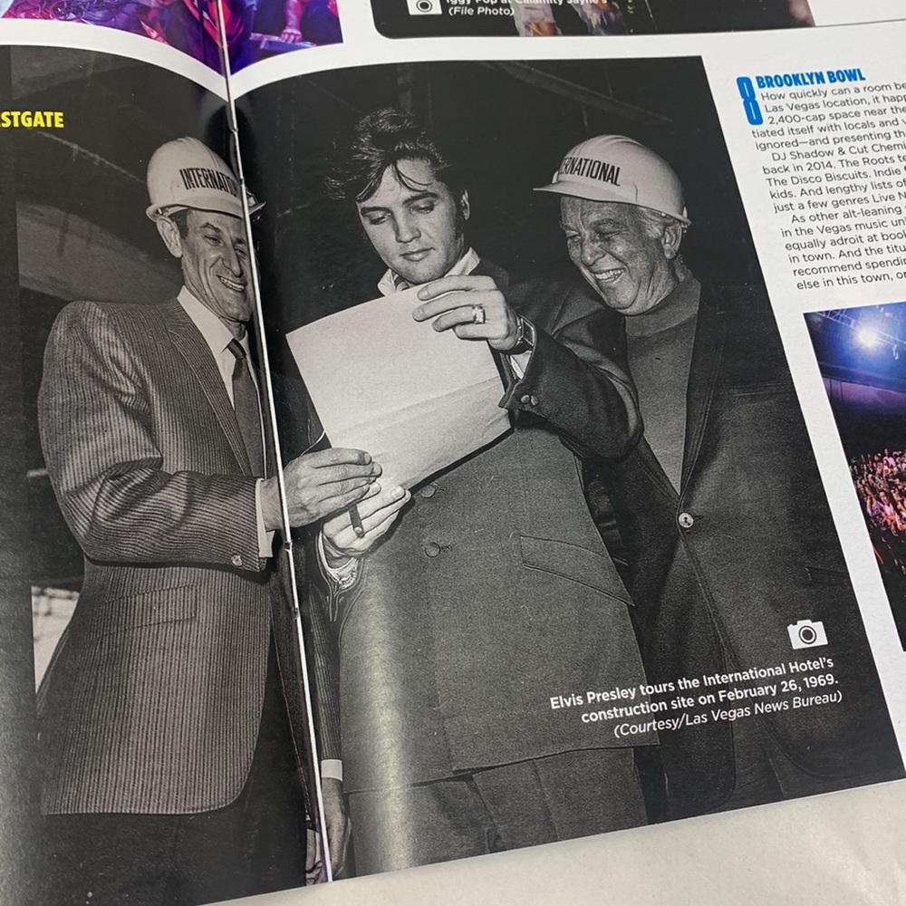 Iconic Music Rooms Las Vegas Weekly Paper Magazine used Lucy Ball on cover